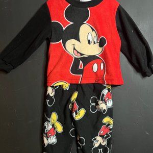 Mickey Mouse Kids PJ set Sz 18m‎
